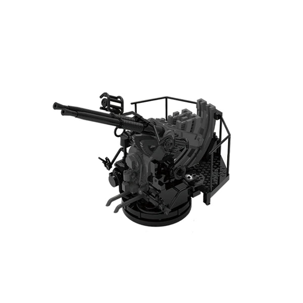 WWII US Navy Bofors 40mm Twin AA Gun Mount 1/700 Resin Kit