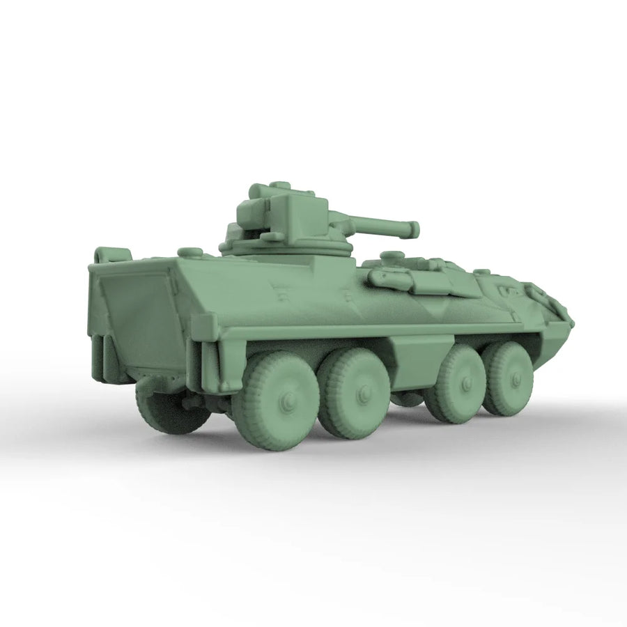 Modern Czechoslovak Cobra 6x6 Armored Personnel Carrier 1/35 Resin Vehicle Kit - resin model view 3