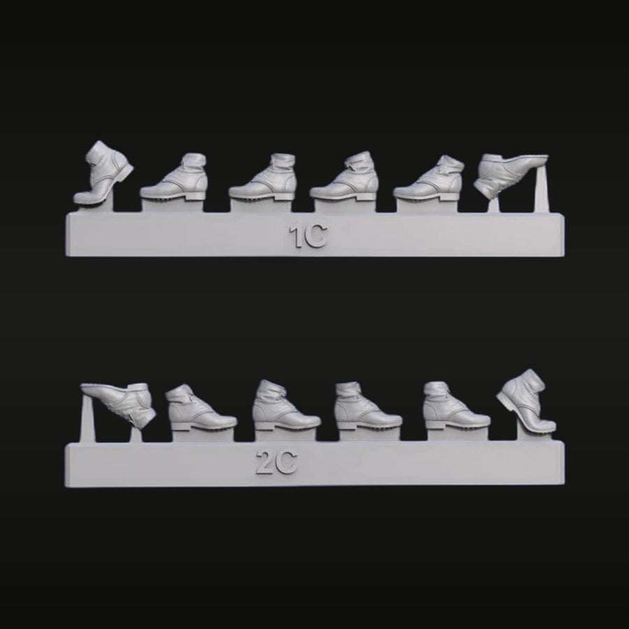1/35 Infantry Boot Set (Resin Accessory) - unpainted resin model kit
