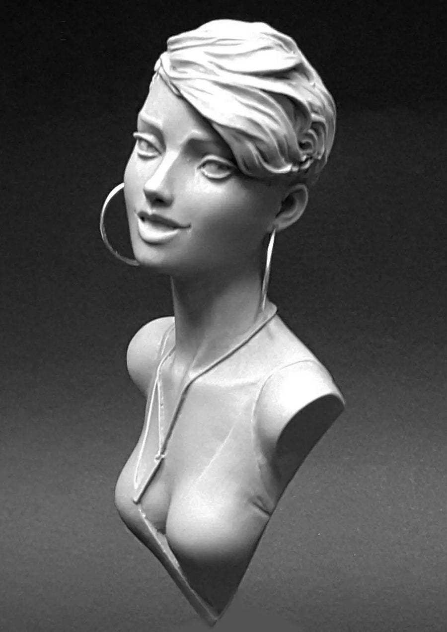 1/9 Resin Model Bust GK， Unassembled and Unpainted Kit