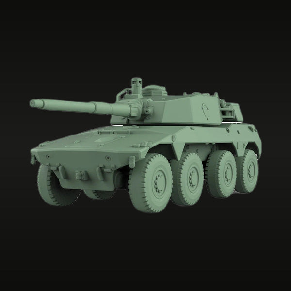 Modern South African Rooikat 76 Armored Car 1/72 Resin Vehicle Kit
