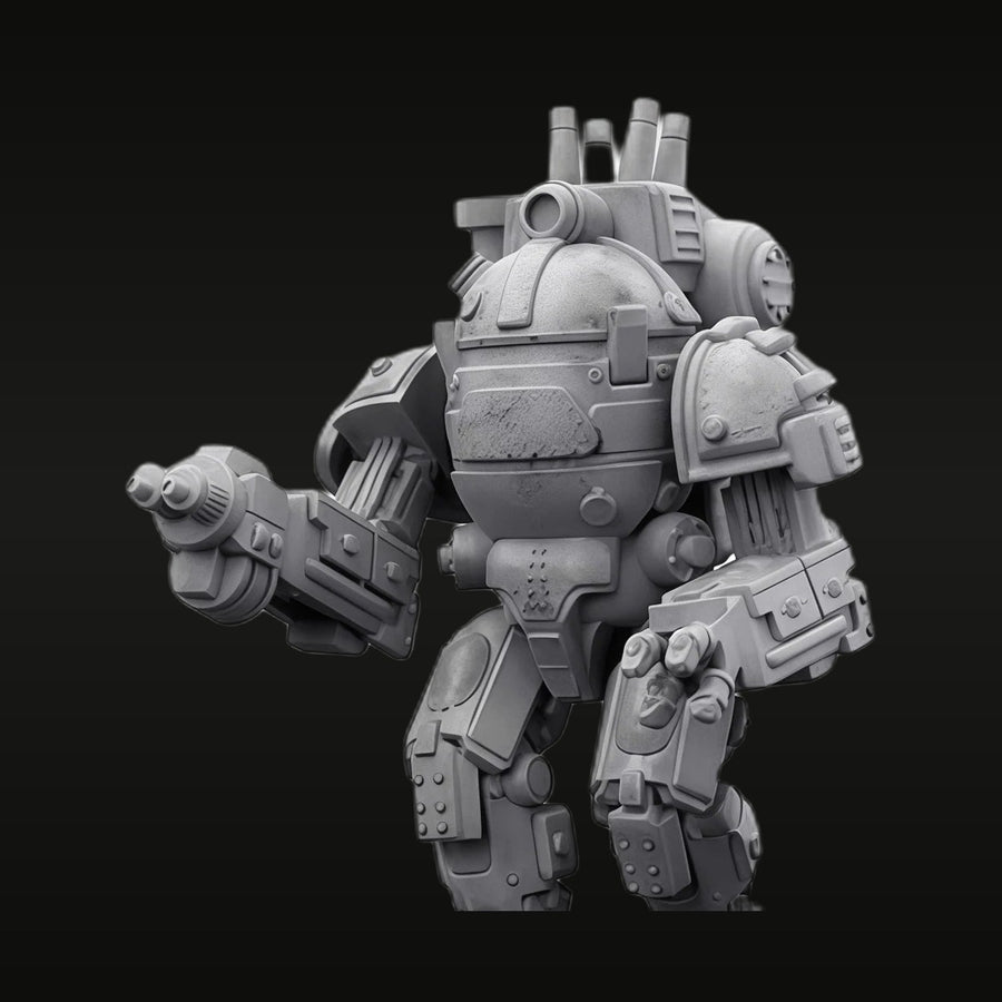 Sci-Fi Combat Walker Mech 1:35 Resin Model Kit - unpainted resin model kit