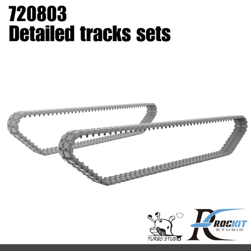 PZH-2000 Self-Propelled Howitzer Tracks 1/72 Resin Model Kit