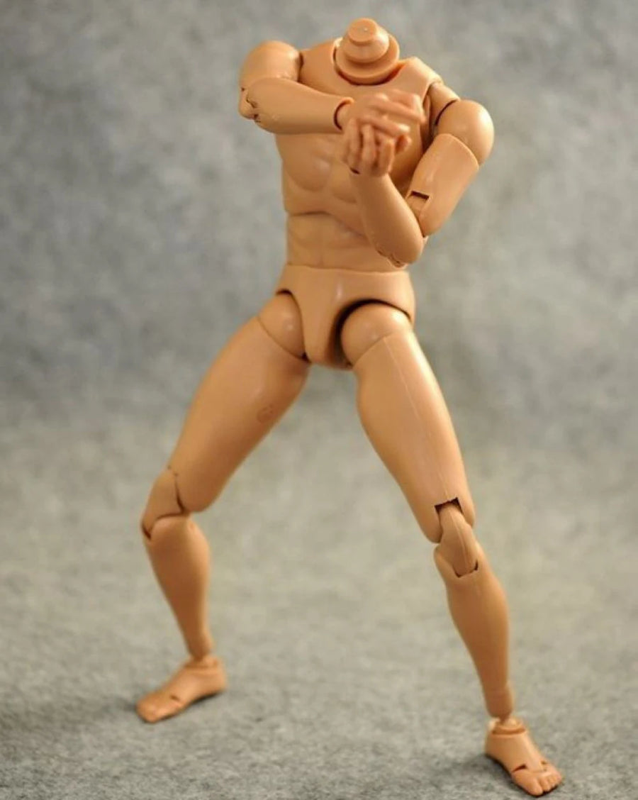 ZYTOYS B001 1/6 Scale Narrow Shoulder Caucasian Muscle Male Body Model Upgrated Version 12