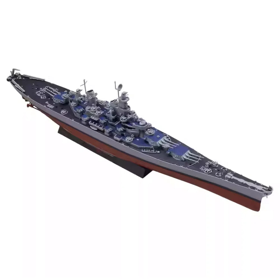 MENG 1/700 PS-004 US Navy Missouri Battleship Glue-Free Pre-Color Separation Model Building Kits,For Birthday Toys