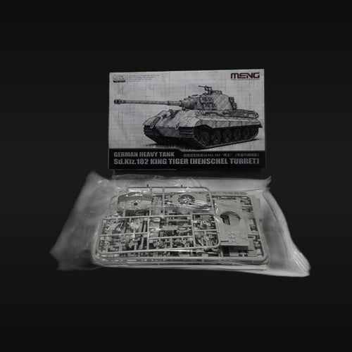 German Sd.Kfz.182 King Tiger Heavy Tank 1/72 Resin Model Kit