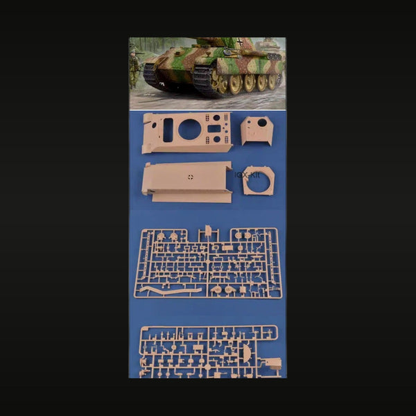 German Panther Ausf G 1/35 Scale Resin Tank Kit