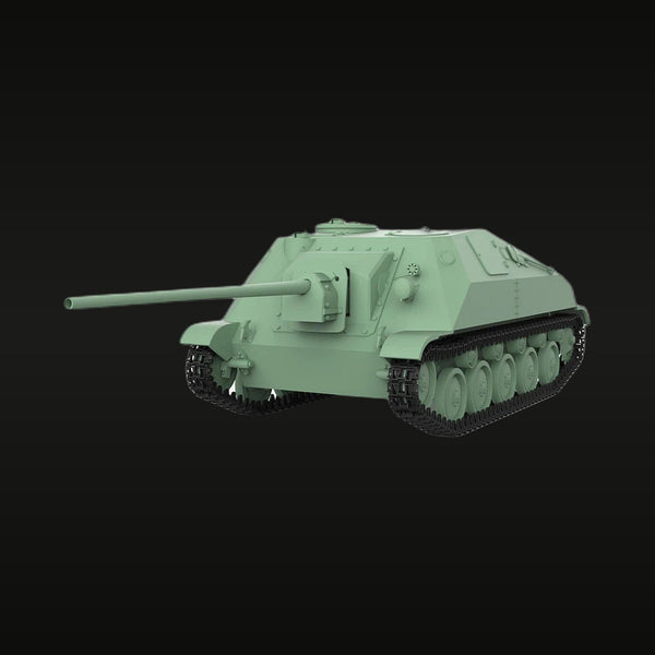 German Hetzer Jagdpanzer 38(t) Tank Destroyer 1/56 Scale Resin Vehicle Kit