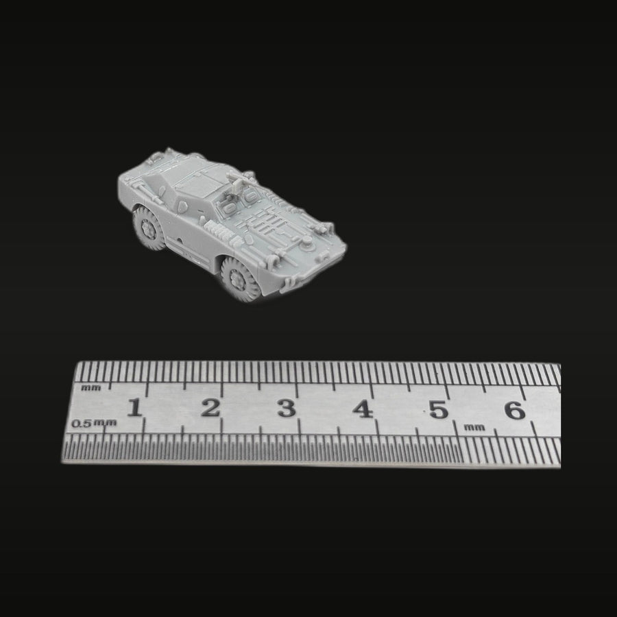 Cold War Soviet BRDM-1 Armored Scout Car 28mm Resin Vehicle Kit - unpainted resin model kit