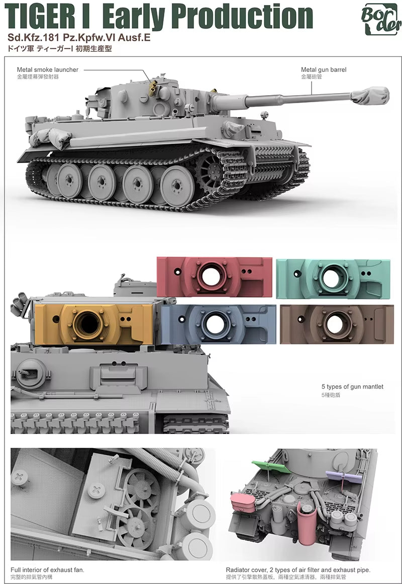 WWII German Panzer IV Medium Tank 1/35 Resin Vehicle Kit - resin model view 4