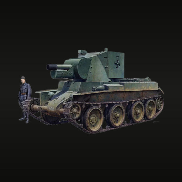 WWII Finnish BT-42 Assault Gun 1/35 Resin Vehicle Kit