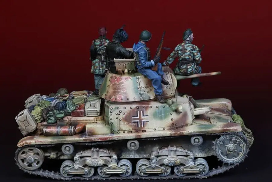 1/35 Resin Model Figure Gk，Unassembled and Unpainted Kit