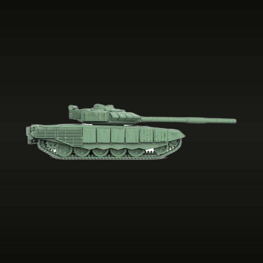 Russian T-72B3 Main Battle Tank with ERA 1/56 Resin Vehicle Kit - unpainted resin model kit