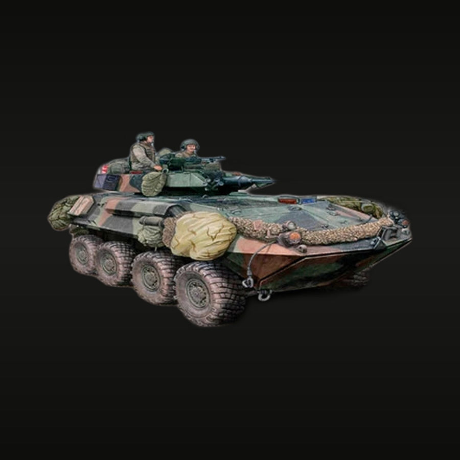 Modern US LAV-25 Light Armored Vehicle with Crew 1/35 Resin Vehicle Kit - unpainted resin model kit