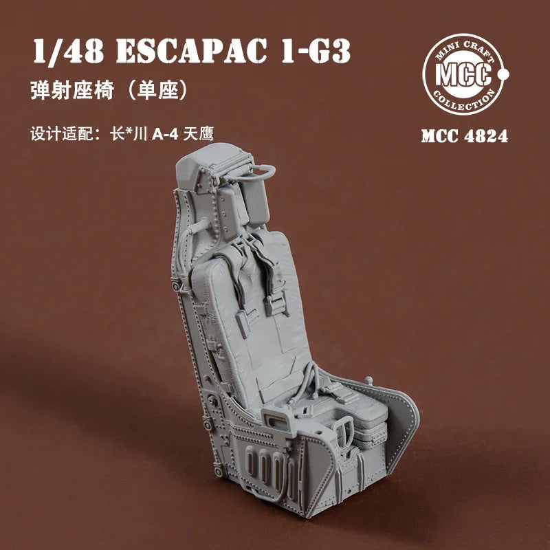 MCC 3D Printed Model Spare Parts 4823-4 A-4 Skyhawk Attack Aircraft Ejection Seat for Hasegawa Kit 1/48