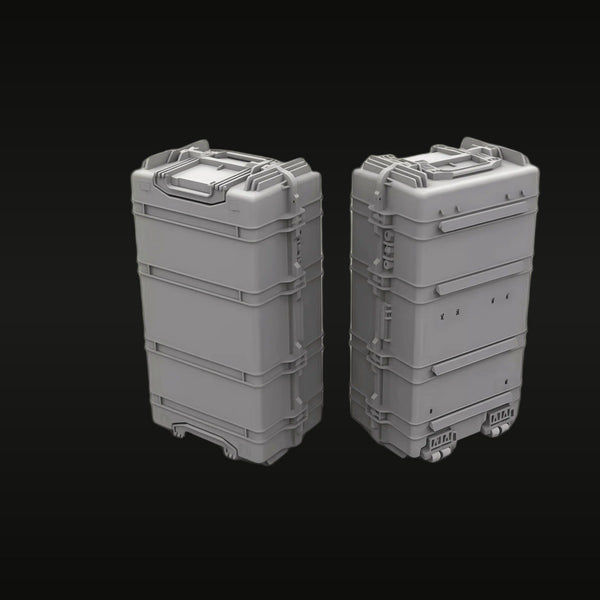 Modern Military Stacked Storage Containers 1/35 Resin Accessory Kit (x2)