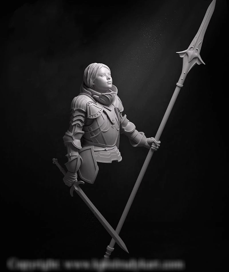 1/10 Resin Model Bust Gk，Unassembled and Unpainted Kit