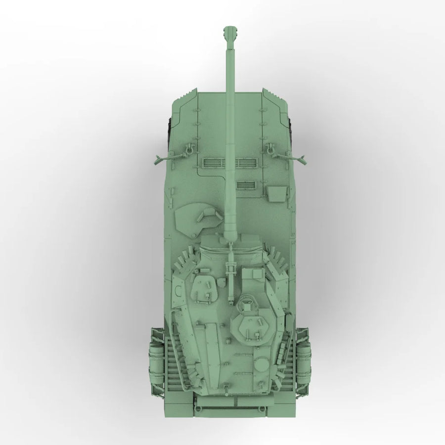 Modern French VEXTRA 105 6-Wheel Armored Car 1/35 Resin Vehicle Kit - resin model view 4