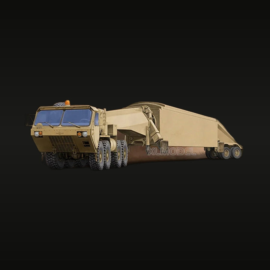 Modern US M983 HEMTT 8x8 with AN/TPY-2 Radar 1/35 Resin Vehicle Kit - unpainted resin model kit