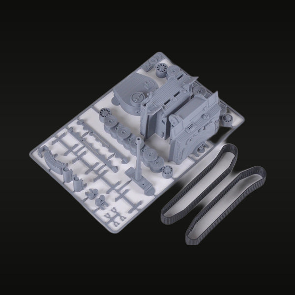 WWII German Tiger I Tank 1/64 Resin Vehicle Kit