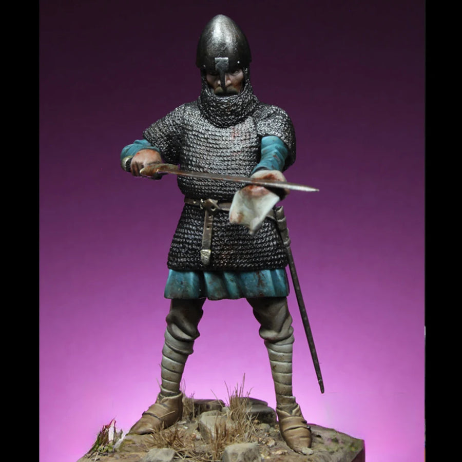 Resin Model Figure, GK, 1/32 Norman Knight, 1099, Historical Theme, Unassembled and Unpainted Kit