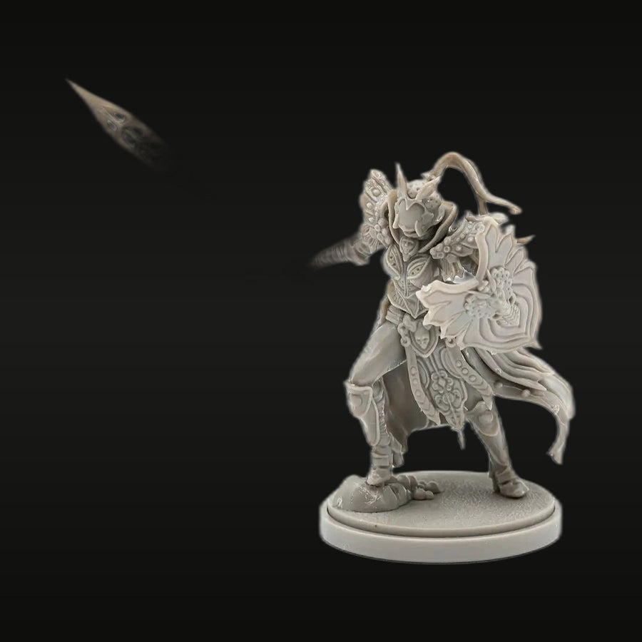 Kingdom Death Lonely Tree Swordswoman Resin Figure Kit - unpainted resin model kit