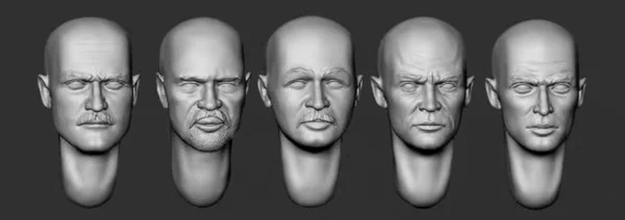 1:35 Resin Model Kit Soldier Model Replacement Modification Unpainted