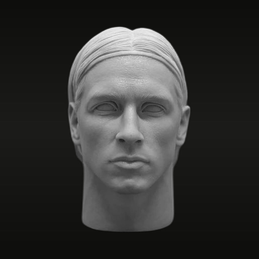 1/6 Scale Resin Head Bust Sculpture - Male Figure with Headband - unpainted resin model kit