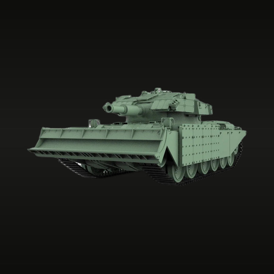 British Centurion AVRE Tank with Fascine 1/35 Resin Vehicle Kit - unpainted resin model kit