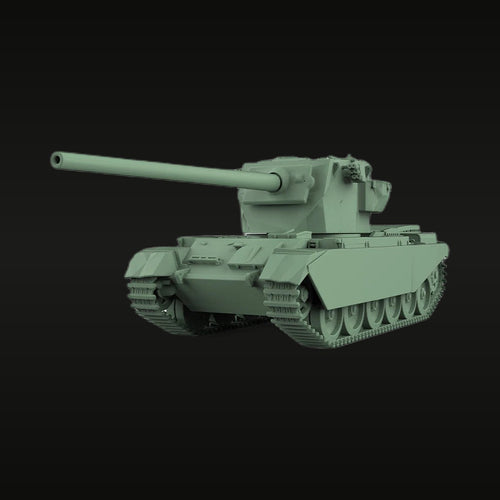 FV4005 Challenger British Tank Destroyer 1/56 Resin Model Kit