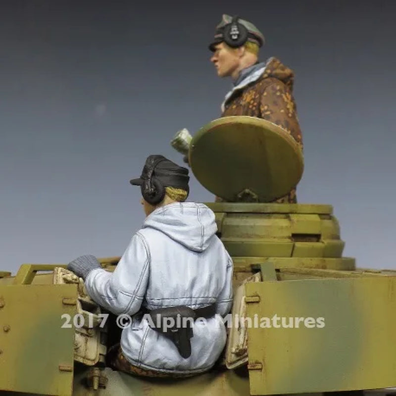 1/35 Resin Model Figure GK, Military Theme ，Unassembled and Unpainted Kit