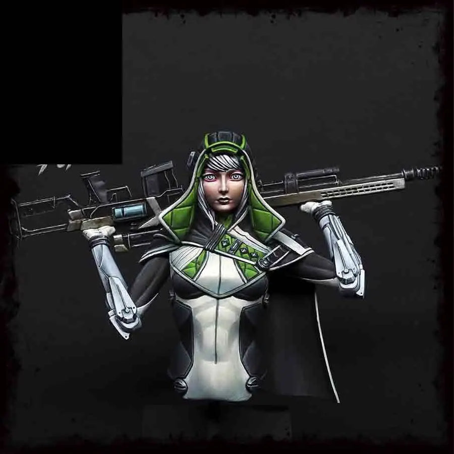 1/10 Resin Model Bust Gk，Unassembled and Unpainted Kit