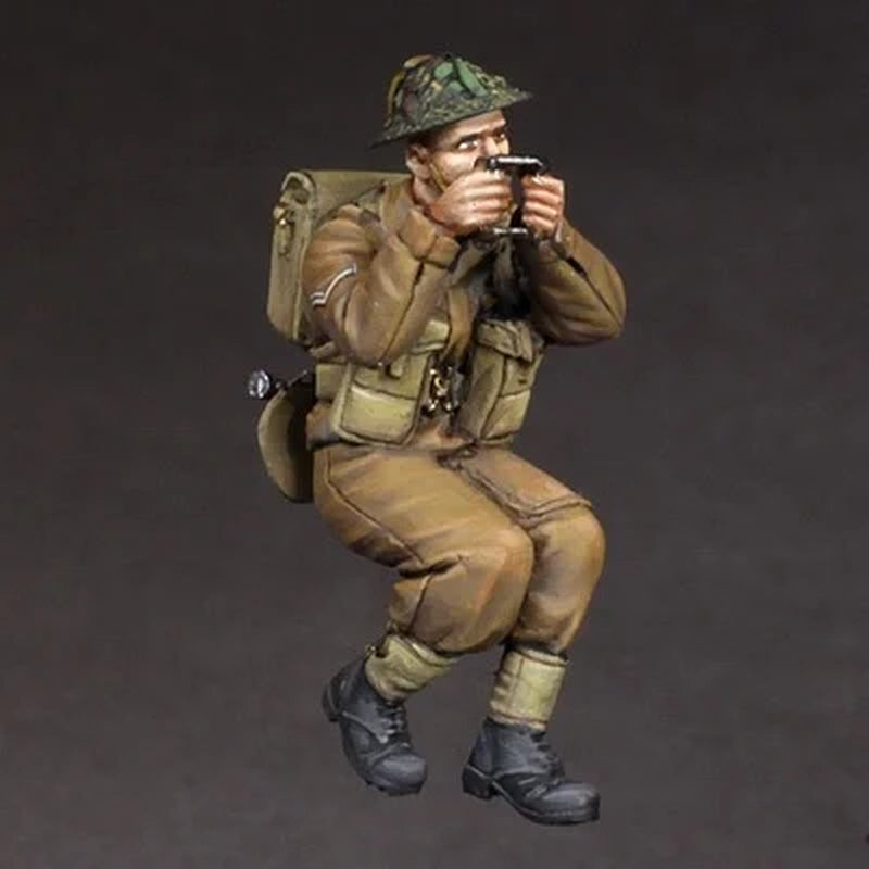 1/35 Resin Model Figure GK，4 Figure , Unassembled and Unpainted Kit