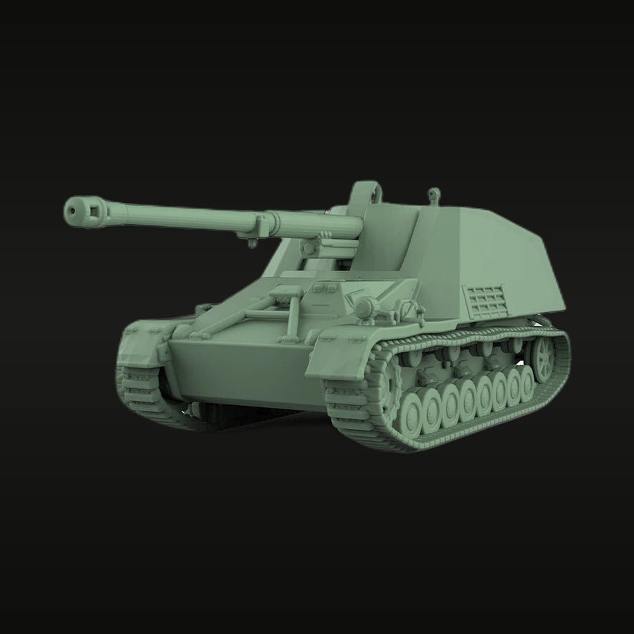 WWII German Nashorn Anti-Tank Gun 1/35 Resin Vehicle Kit - unpainted resin model kit