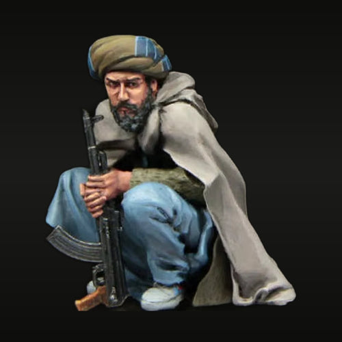 Modern Tactical Fighter with Rifle 1/35 Resin Figure