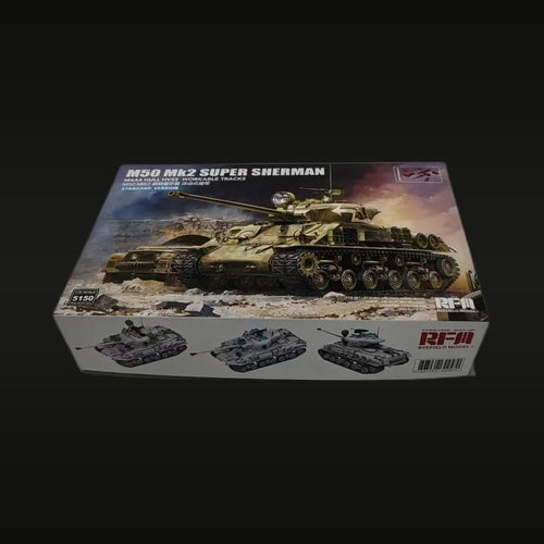 Israeli M50 M2 Super Sherman Tank 1/35 Resin Model Kit