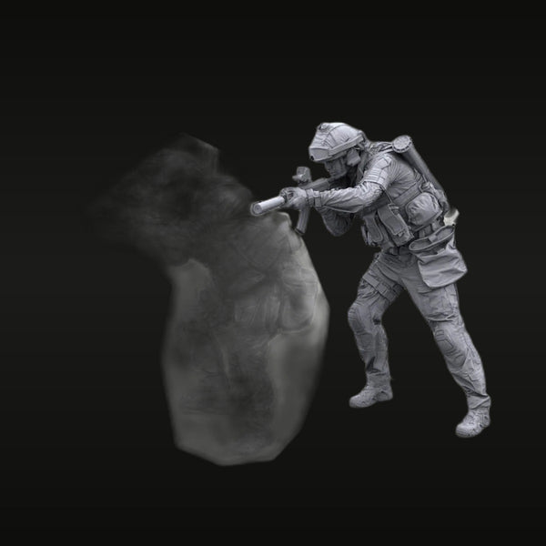 Modern US Special Forces Operator 1-Figure Set 1/35 Resin Kit