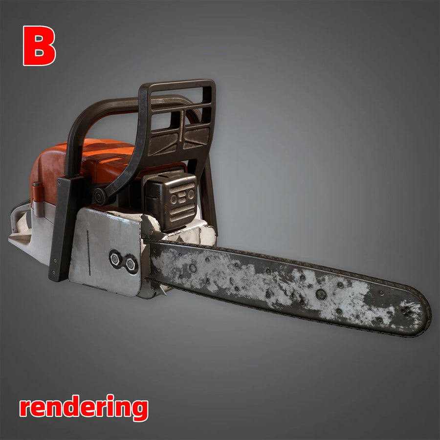 Assembly Saw Chainsaw Electric Saw Electric Motor Saw Soft Decoration Sand Table Diorama Scale Model Kit 1/72 1/64 1/35 1/32