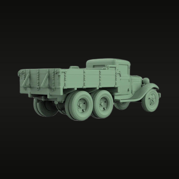 WWII Soviet GAZ-AAA Cargo Truck 1/87 Resin Vehicle Kit
