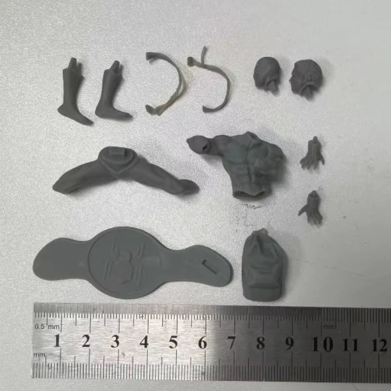 Cyberpunk Assassin with Tactical Backpack 1/24 Resin Figure Kit - resin model view 2