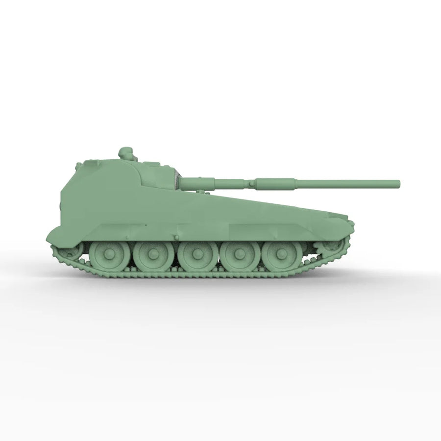 1/220 1/160 1/87 MRY-SFW SS869 Railway Military Model Kit Sweden IKV90 Tank Destroyer