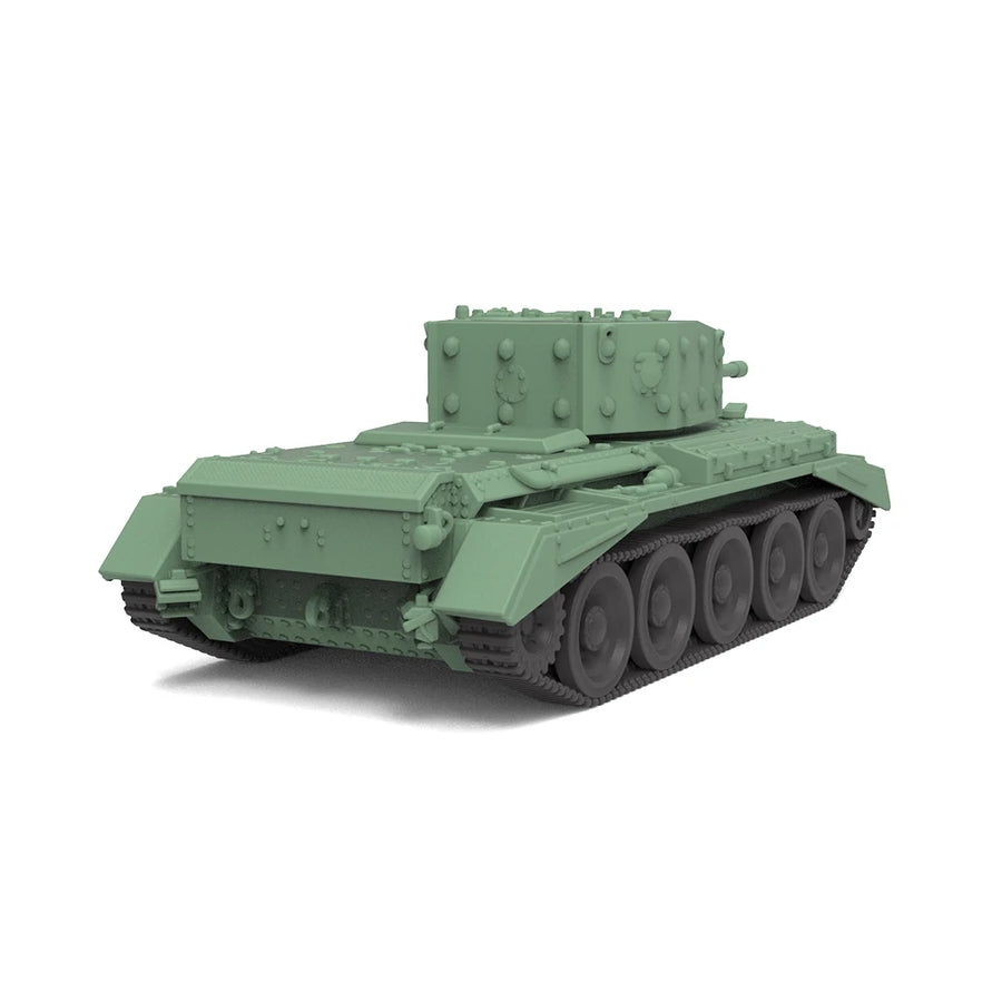 WWII British Cromwell Cruiser Tank 1/56 Resin Vehicle Kit - resin model view 3