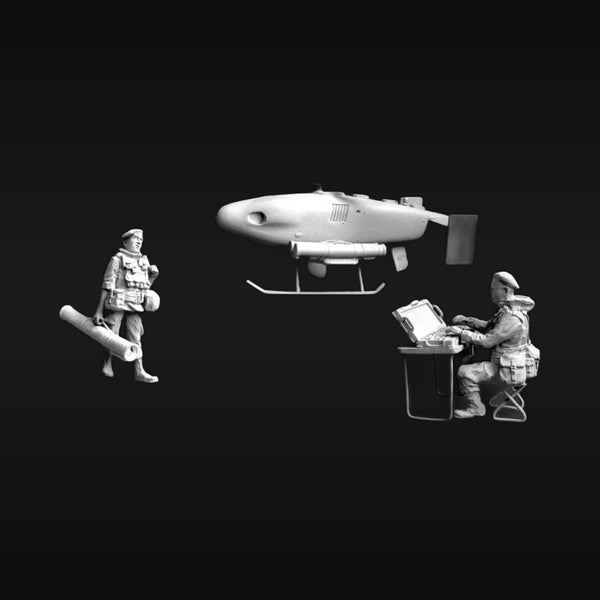 Modern US Drone Operator Diorama Set 1/72 Resin Aircraft Kit
