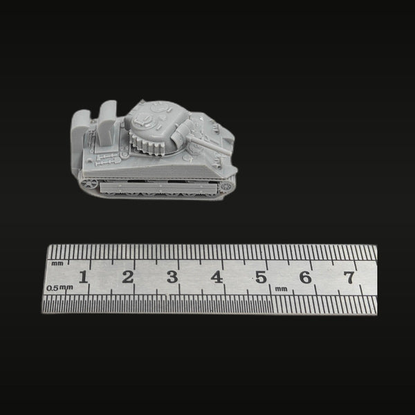 WWII US M4 Sherman Medium Tank 1/144 Resin Vehicle Kit