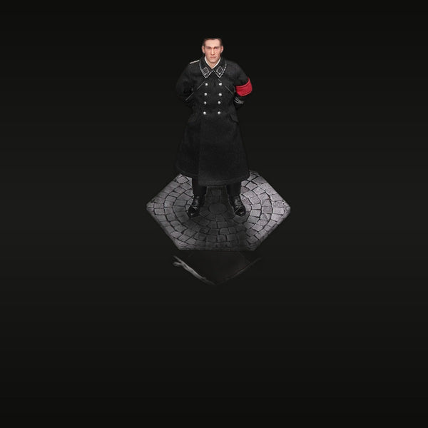 WWII German SS Officer Parade Dress 1/12 Resin Figure Kit