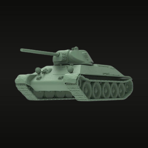 Soviet T-34-57 Medium Tank 1/56 Scale Resin Model Kit