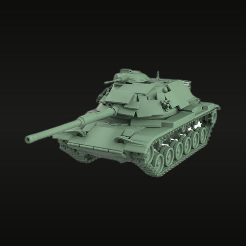 US M60A1 Patton Main Battle Tank 1/56 Resin Model Kit