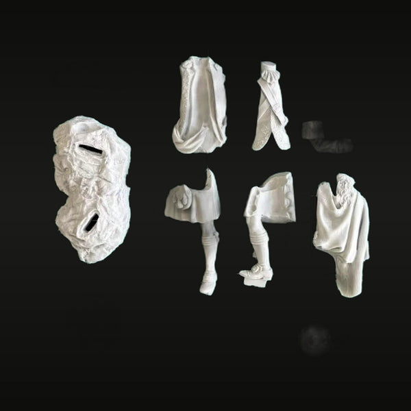 18th-Century Highland Chieftain Bust 1/24 Resin Kit