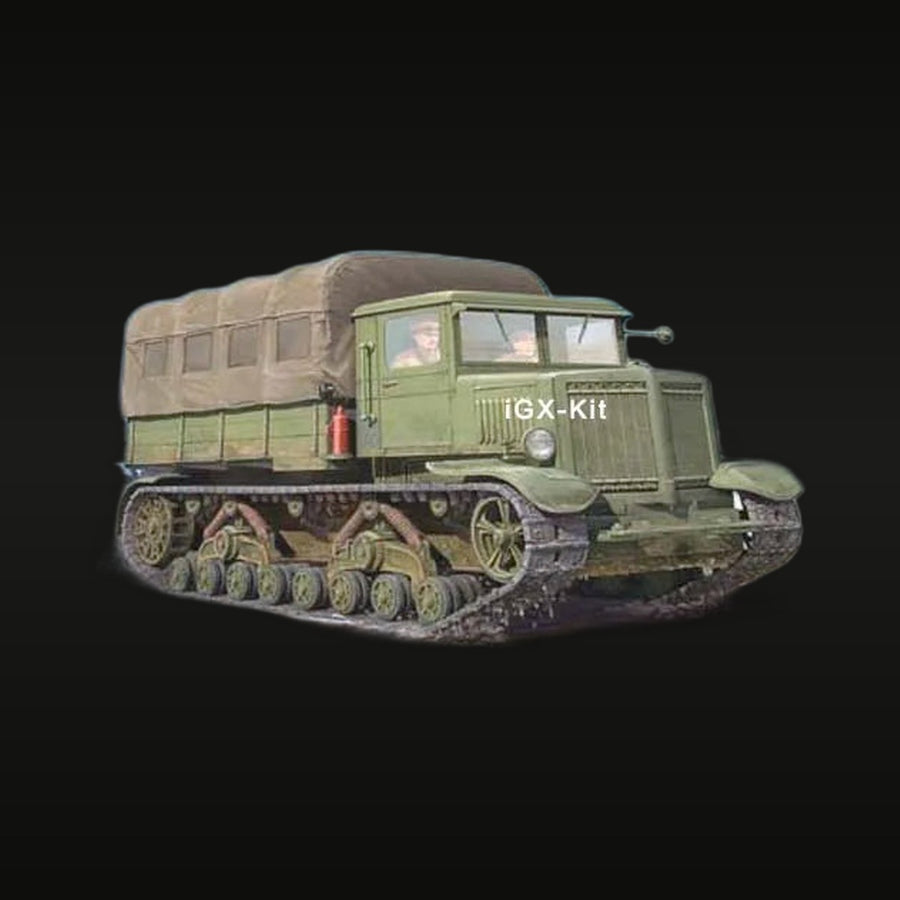 Soviet Voroshilovets Heavy Tractor 1/35 Resin Vehicle Kit - unpainted resin model kit