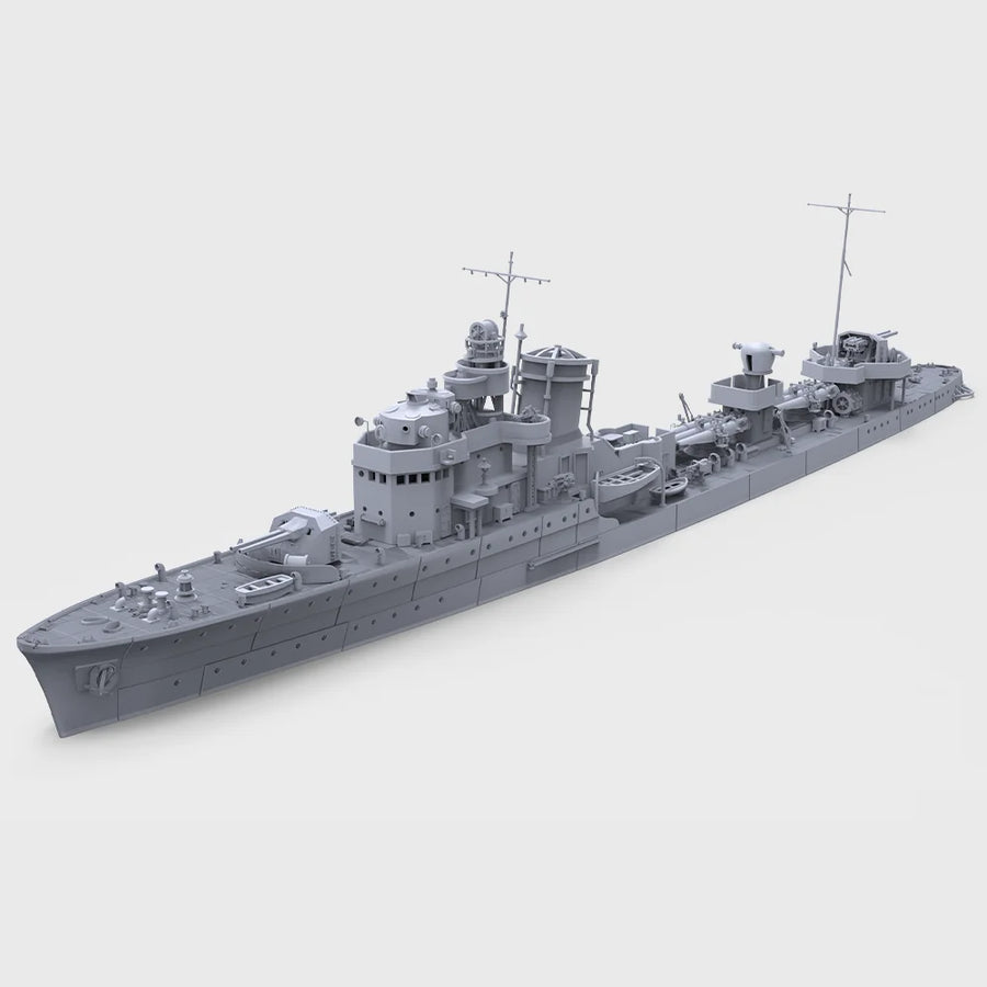 Italian Saetta Class Destroyer Saetta 1935 Full Hull MRY-SFW SSC733 1/700 1/350 Military Model Kit Miniature Static Model